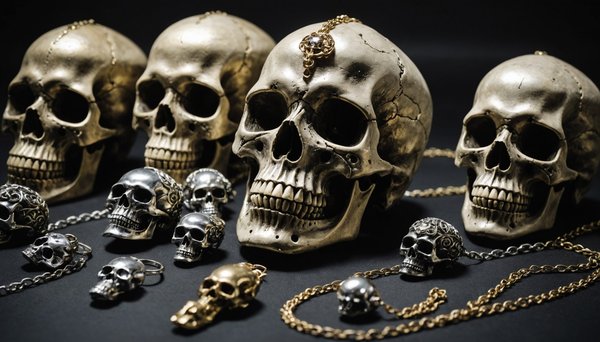 Bijoux crâne : découvrez un style audacieux et élégant